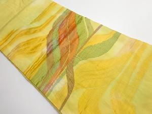 リサイクル　抽象模様織り出し名古屋帯